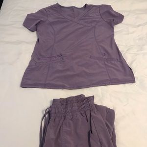 Scrub star set Heather lavender